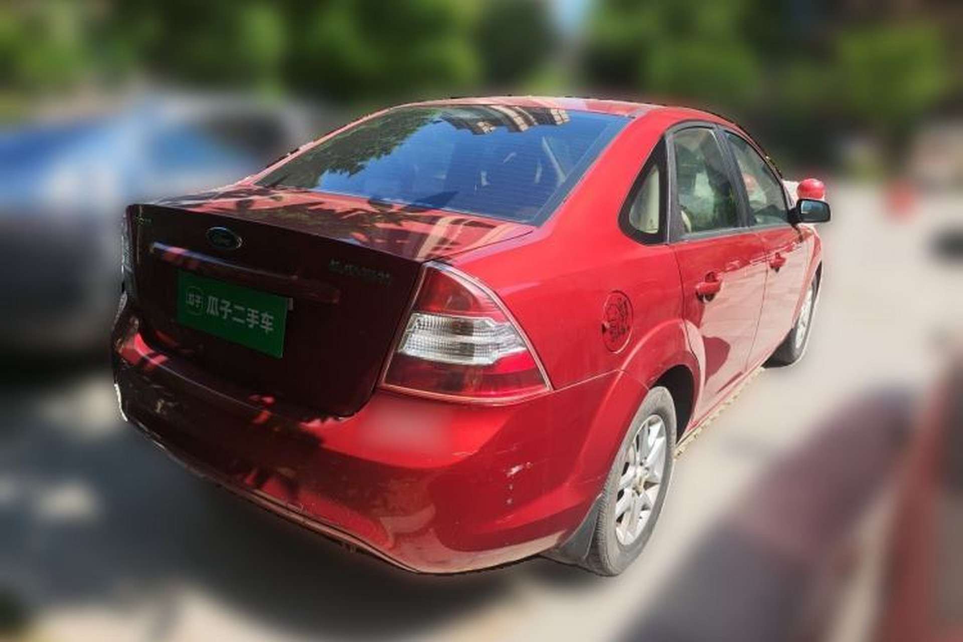 Used Ford Focus 2012 Sedan Classic 1.8L Manual Base Model Rear Right 45 Deg