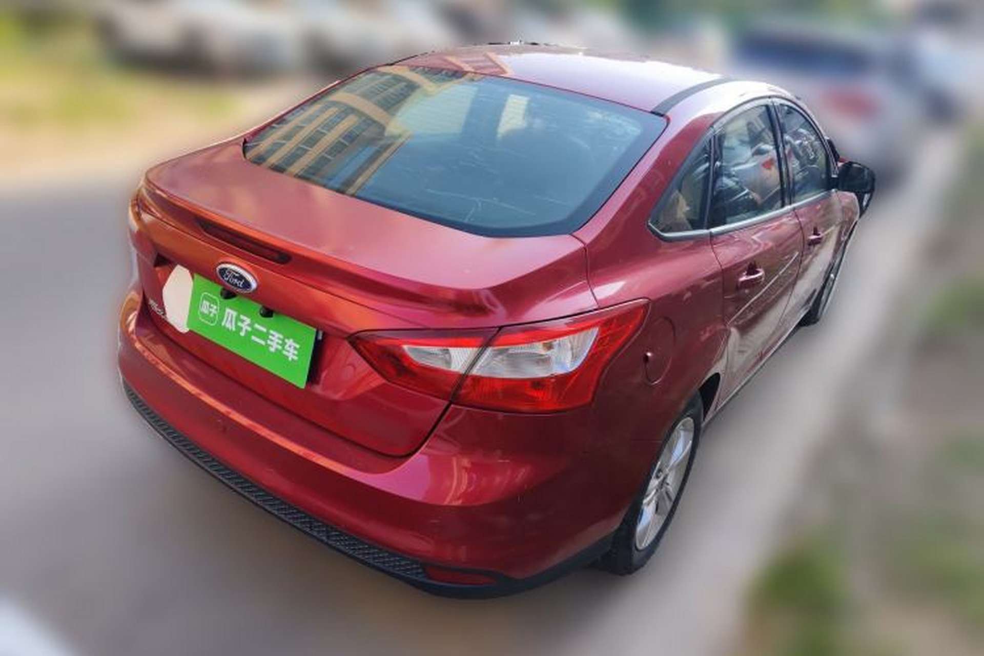Used Ford Focus 2012 Sedan 1.6L Automatic Fashion Edition Rear Right 45 Deg