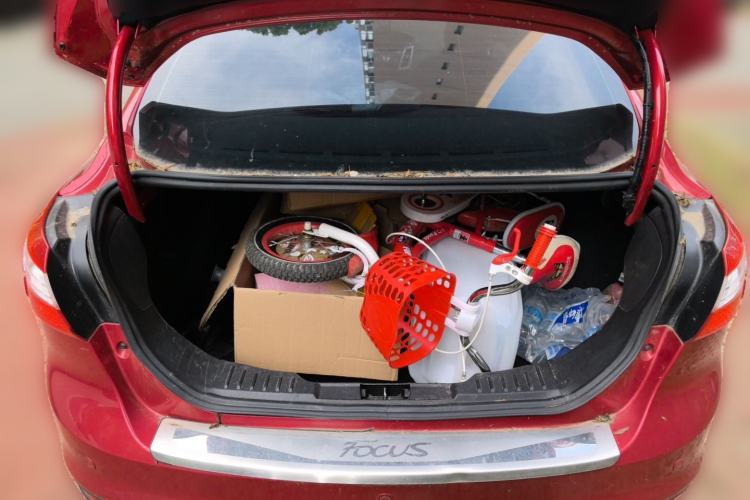 Used Ford Focus 2012 Sedan 2.0L Automatic Flagship Model Trunk
