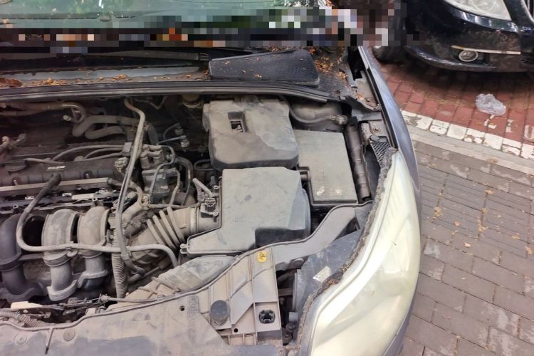 Used Ford Focus 2012 Sedan 1.6L Manual Comfort Model Engine Bay Left