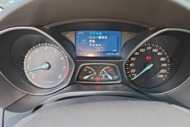 Used Ford Focus 2012 Sedan 2.0L Automatic Flagship Model Instrument Cluster
