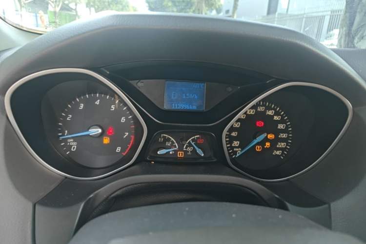 Used Ford Focus 2012 Sedan 1.6L Manual Comfort Model Instrument Cluster