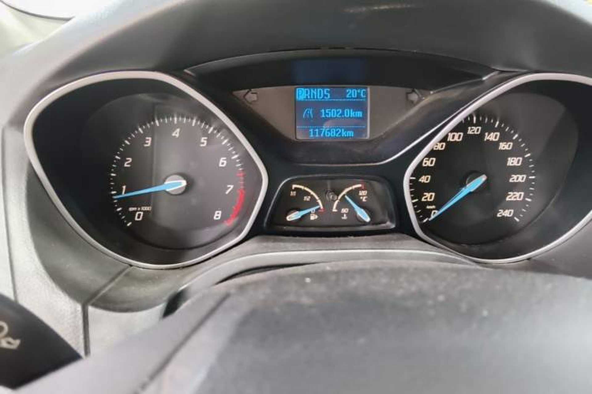 Used Ford Focus 2012 Hatchback 1.6L Automatic Comfort Model Odometer Close Up
