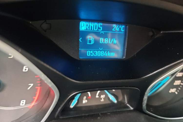 Used Ford Focus 2012 Hatchback 1.6L Automatic Fashion Edition Odometer Close Up