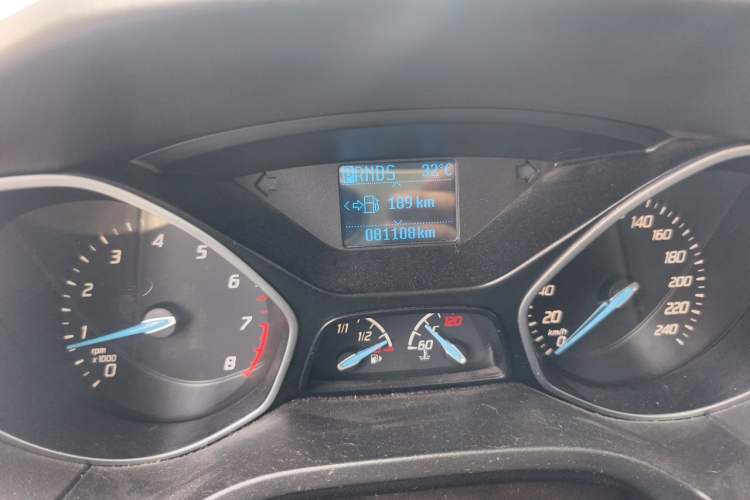 Used Ford Focus 2012 Hatchback 1.6L Automatic Fashion Edition Odometer Close Up
