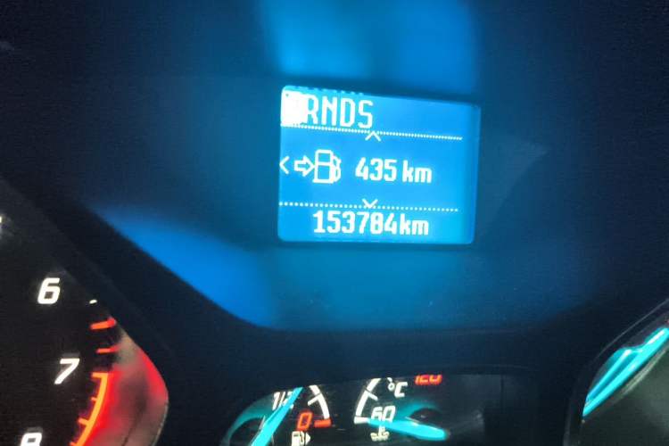 Used Ford Focus 2012 Sedan 1.6L Automatic Fashion Edition Odometer Close Up