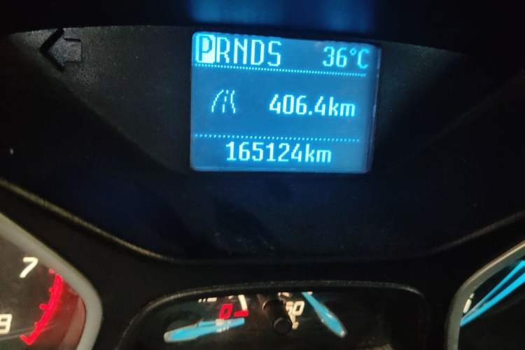 Used Ford Focus 2012 Hatchback 1.6L Automatic Comfort Model Odometer Close Up