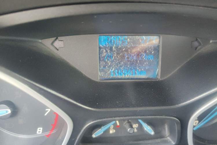 Used Ford Focus 2012 Hatchback 1.6L Automatic Comfort Model Odometer Close Up