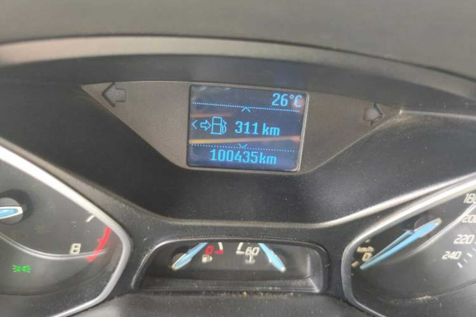 Used Ford Focus 2012 Sedan 1.6L Manual Fashion Edition Odometer Close Up