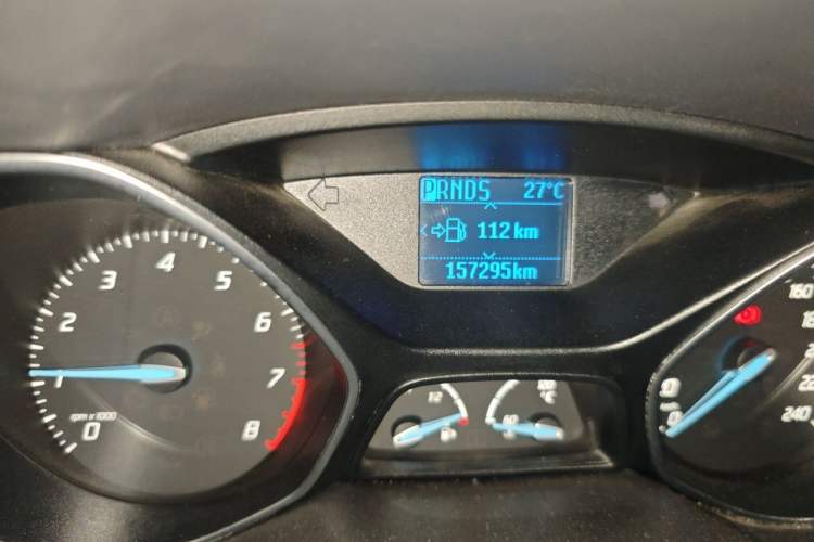 Used Ford Focus 2012 Sedan 1.6L Automatic Fashion Edition Odometer Close Up