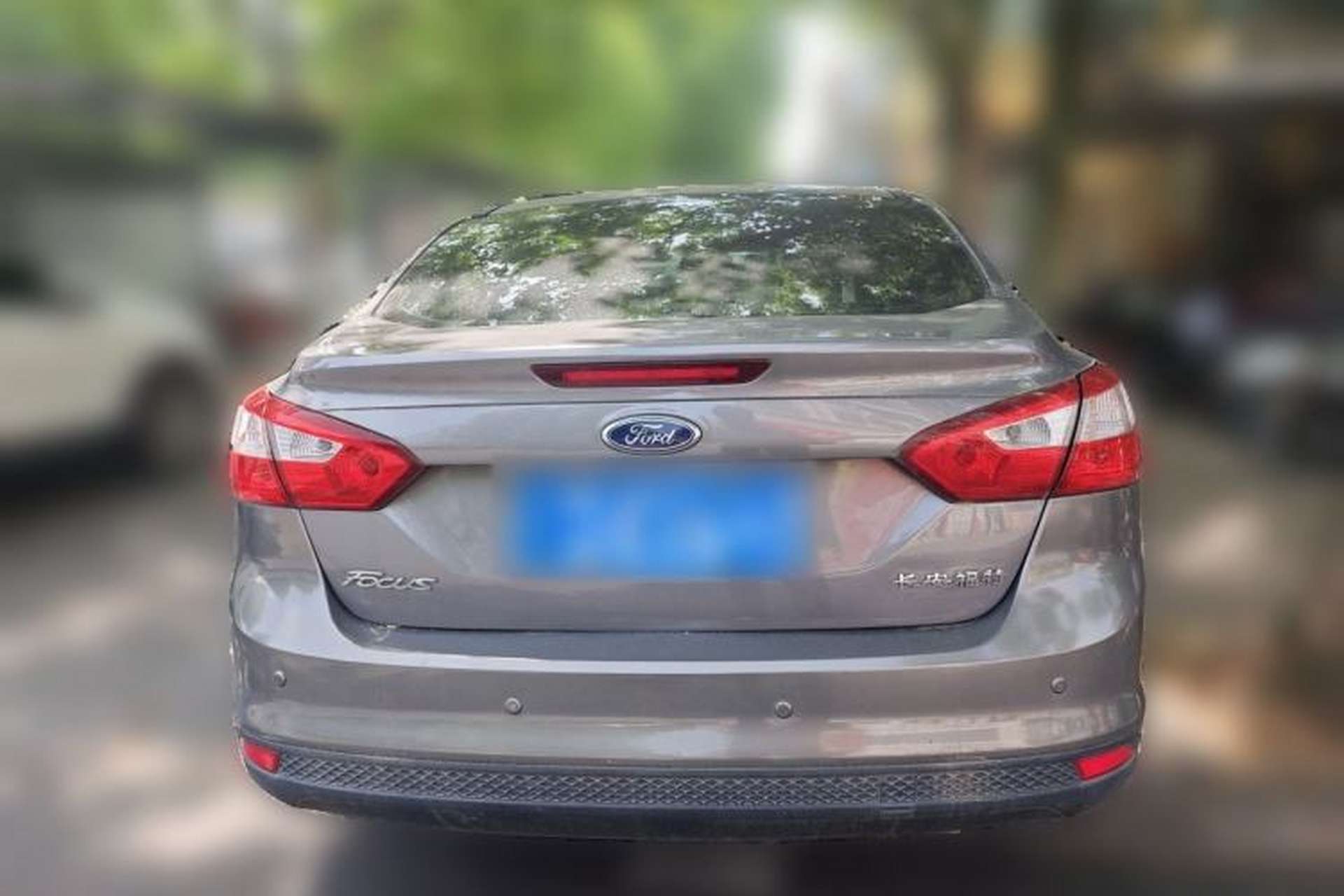 Used Ford Focus 2012 Sedan 1.6L Manual Comfort Model Rear