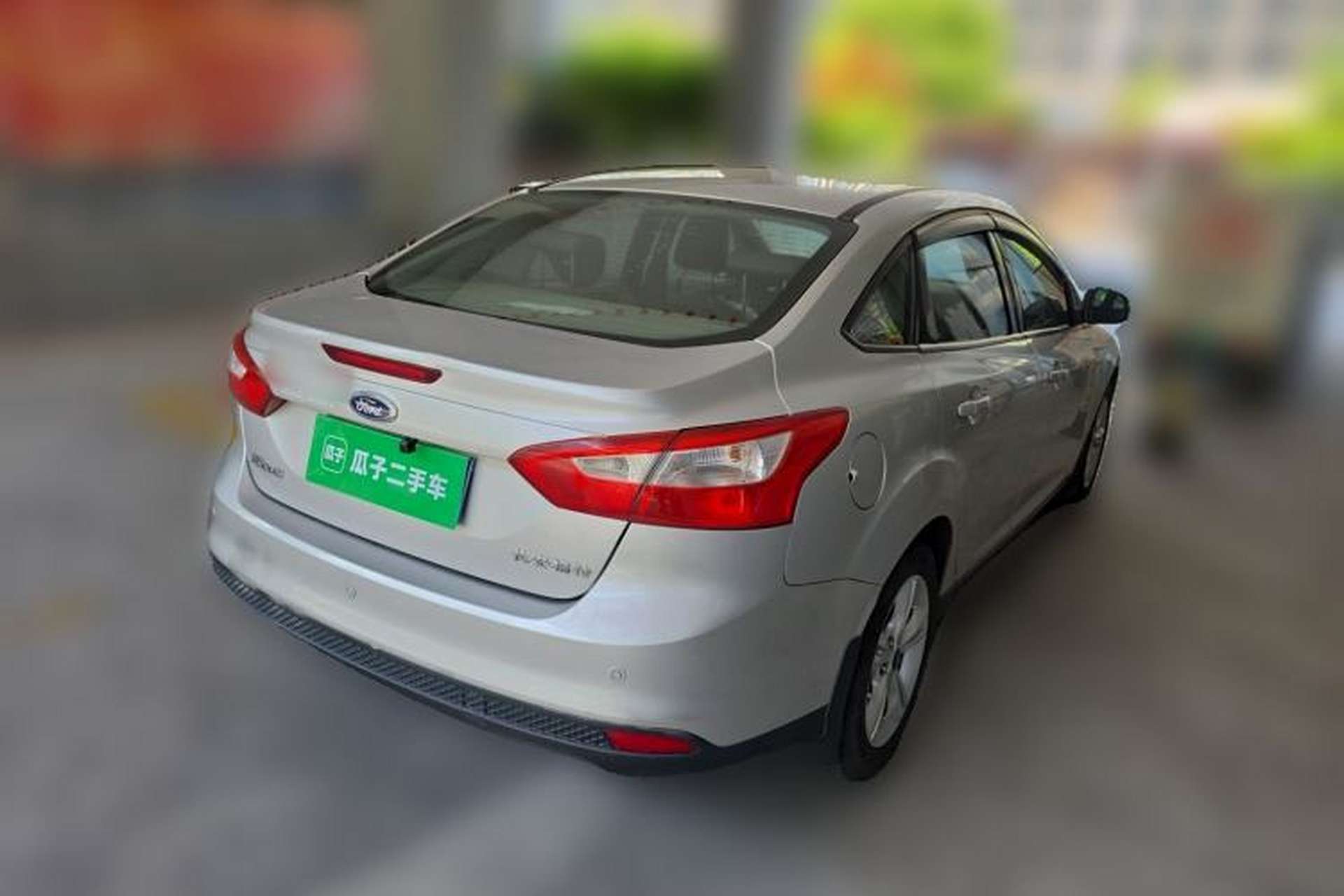 Used Ford Focus 2012 Sedan 1.6L Manual Fashion Edition Rear Right 45 Deg