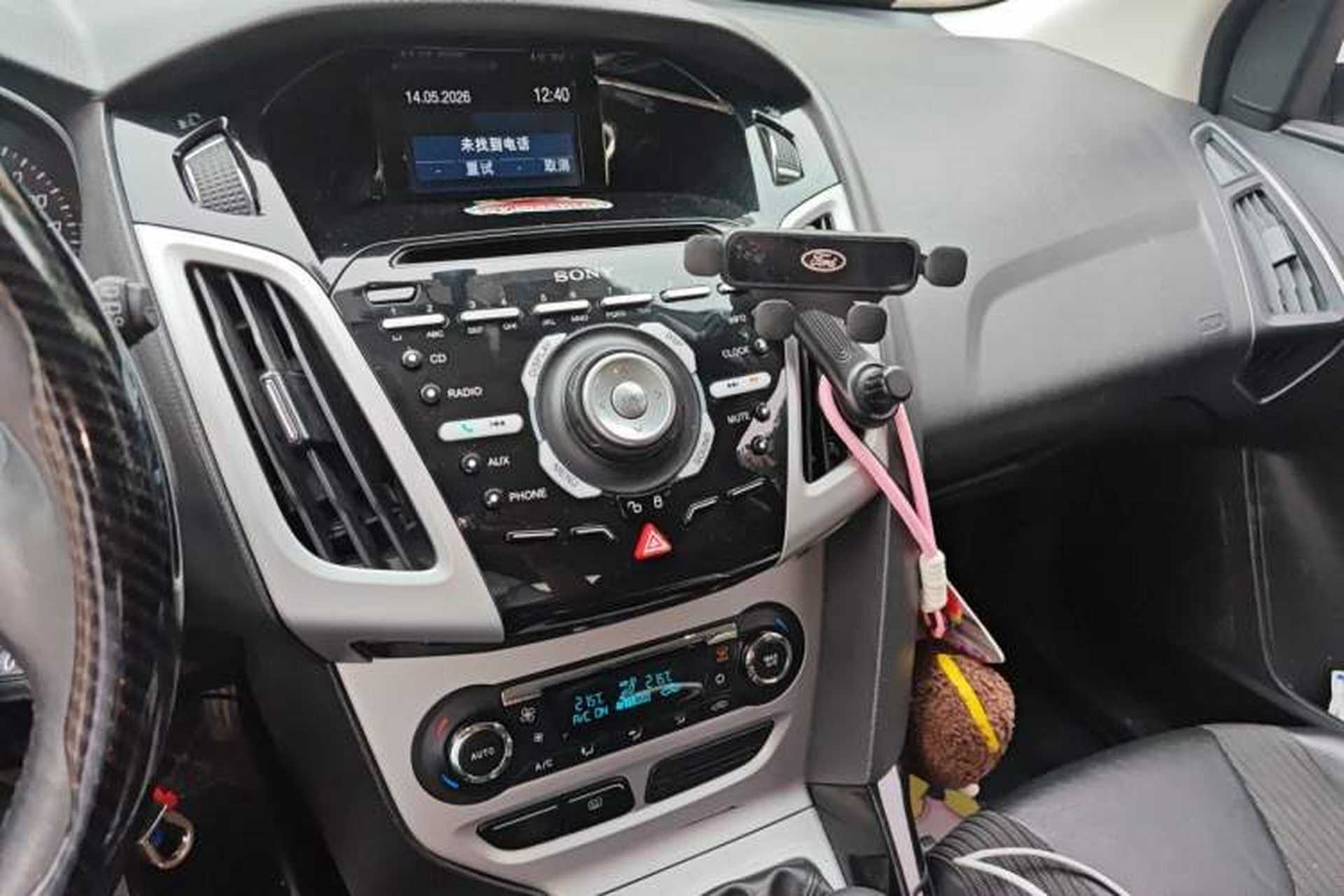 Used Ford Focus 2012 Hatchback 2.0L Manual Luxury Sport Model Audio And AC Panel