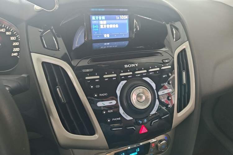 Used Ford Focus 2012 Sedan 1.6L Automatic Prestige Model Audio And AC Panel