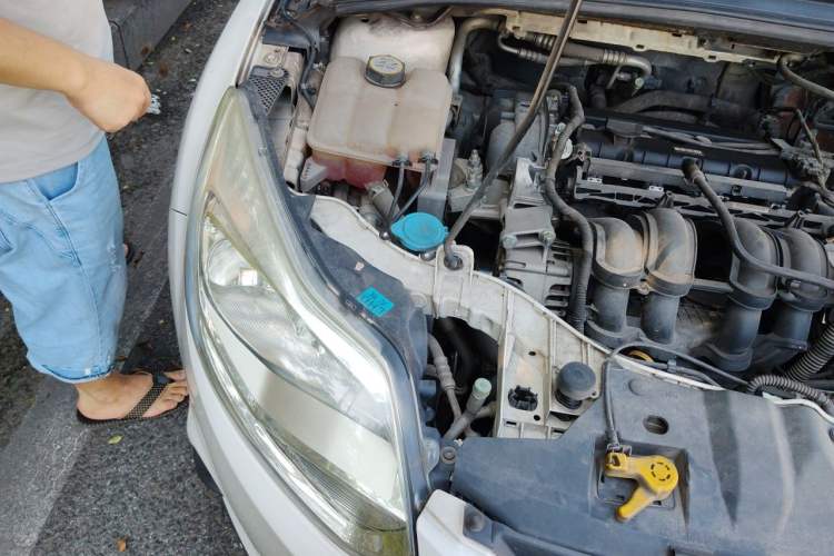 Used Ford Focus 2012 Sedan 1.6L Manual Comfort Model Engine Bay Right