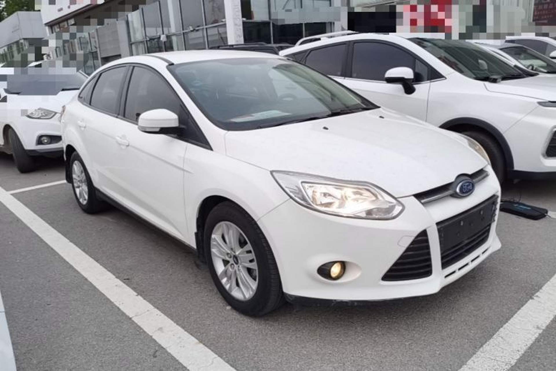 Used Ford Focus 2012 Sedan 1.6L Automatic Comfort Model Front Right 45 Deg