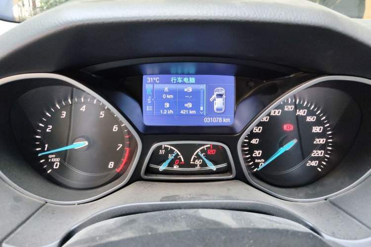 Used Ford Focus 2012 Hatchback 2.0L Manual Luxury Sport Model Instrument Cluster