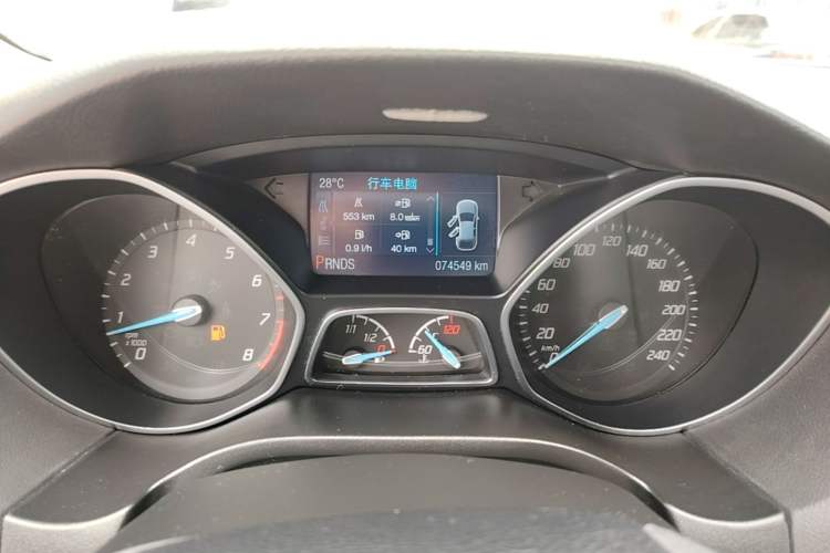 Used Ford Focus 2012 Hatchback 2.0L Automatic Luxury Sport Model Instrument Cluster