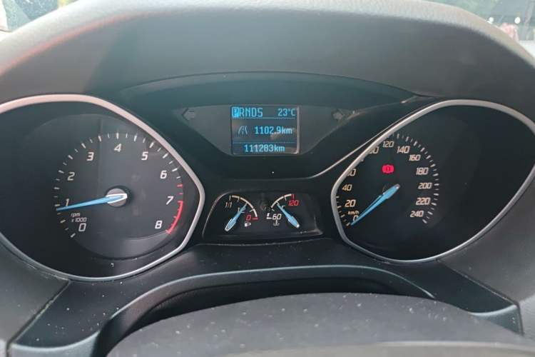 Used Ford Focus 2012 Sedan 1.6L Automatic Comfort Model Instrument Cluster