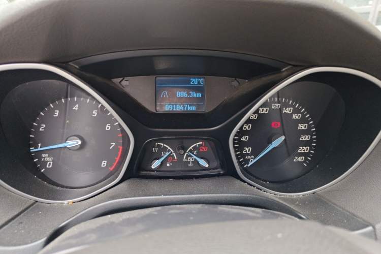 Used Ford Focus 2012 Sedan 1.6L Manual Comfort Model Instrument Cluster