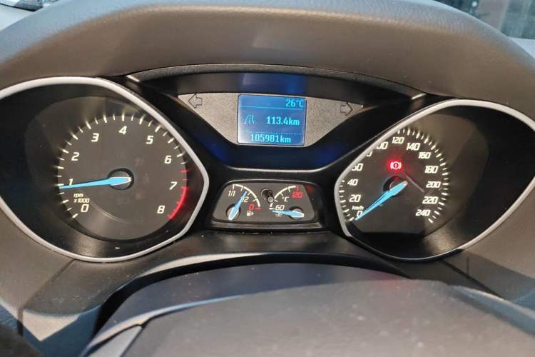 Used Ford Focus 2012 Sedan 1.6L Manual Comfort Model Instrument Cluster