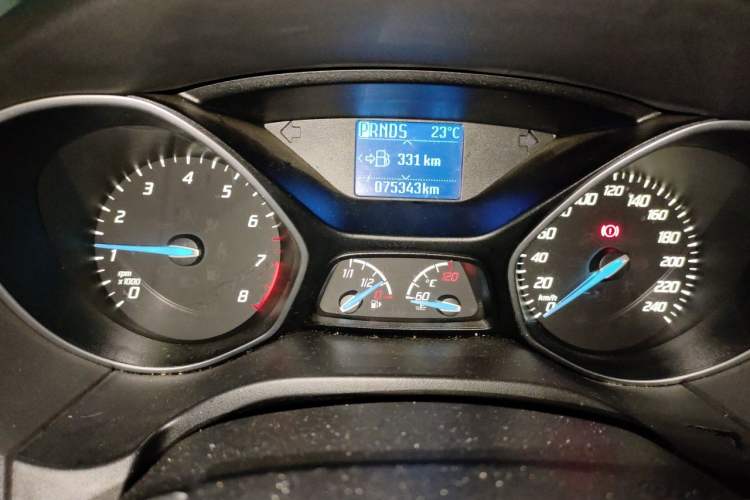 Used Ford Focus 2012 Sedan 1.6L Automatic Fashion Edition Instrument Cluster