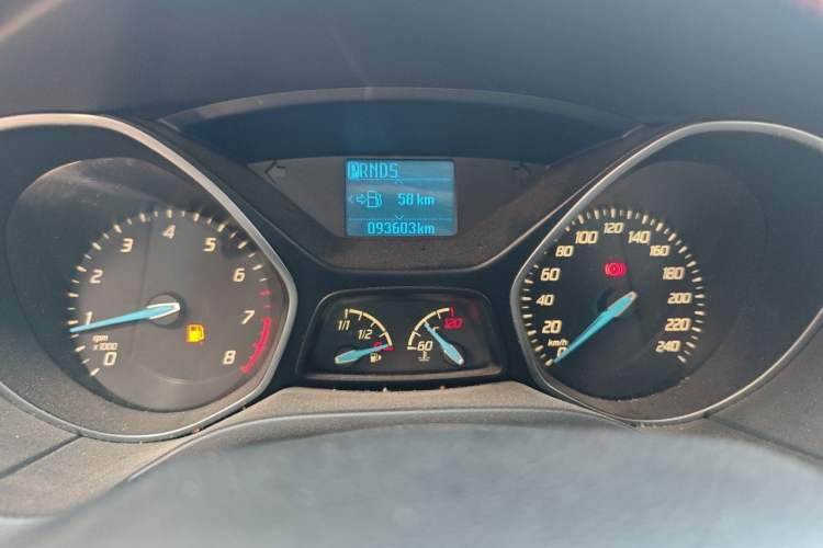 Used Ford Focus 2012 Sedan 1.6L Automatic Fashion Edition Instrument Cluster