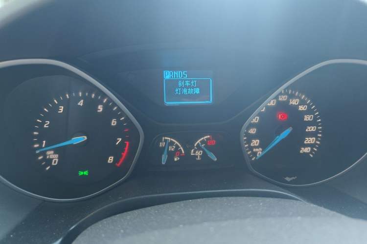 Used Ford Focus 2012 Sedan 1.6L Automatic Comfort Model Instrument Cluster