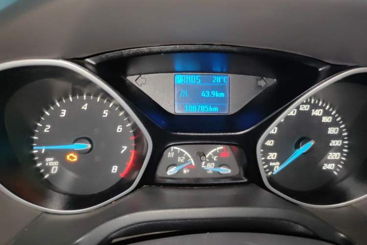 Used Ford Focus 2012 Sedan 1.6L Automatic Comfort Model Instrument Cluster