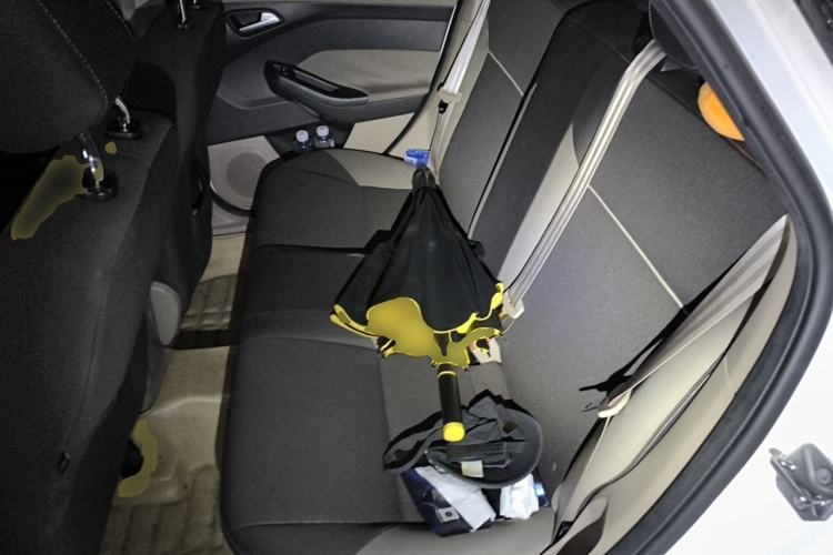Used Ford Focus 2012 Sedan 1.6L Automatic Comfort Model Left Rear Seat