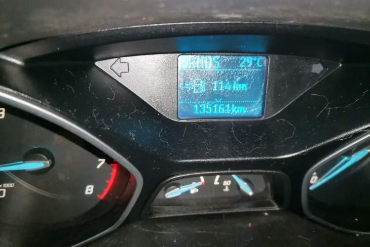 Used Ford Focus 2012 Hatchback 1.6L Automatic Fashion Edition Odometer Close Up