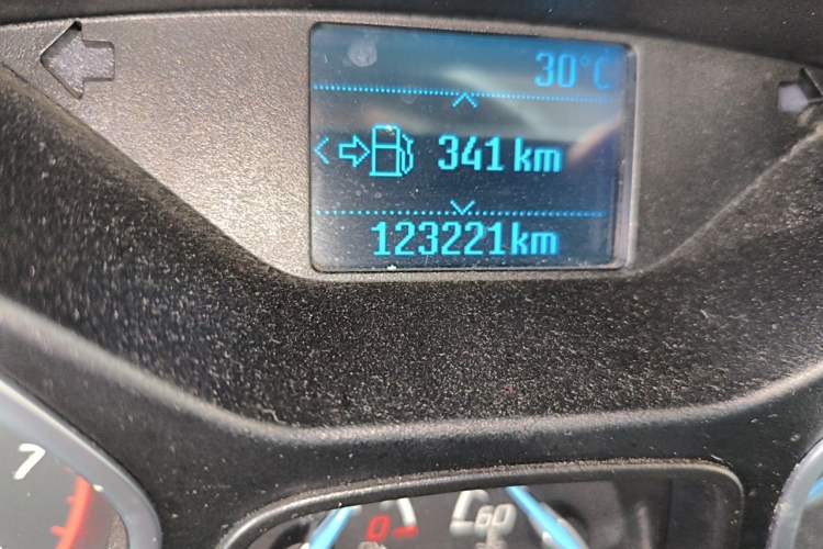 Used Ford Focus 2012 Sedan 1.6L Manual Fashion Edition Odometer Close Up