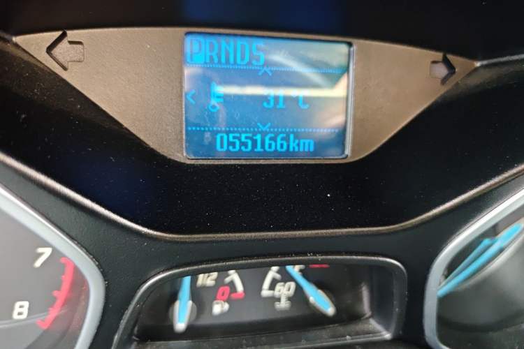 Used Ford Focus 2012 Hatchback 1.6L Automatic Fashion Edition Odometer Close Up