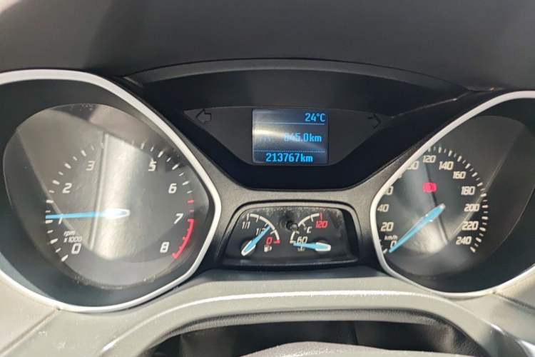 Used Ford Focus 2012 Hatchback 1.6L Manual Comfort Model Odometer Close Up