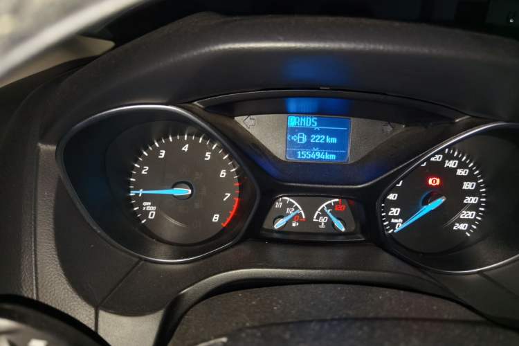 Used Ford Focus 2012 Hatchback 1.6L Automatic Fashion Edition Odometer Close Up