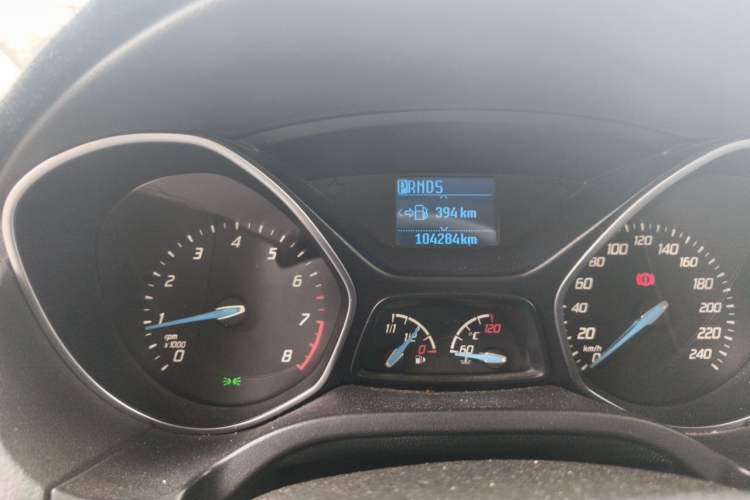 Used Ford Focus 2012 Hatchback 1.6L Automatic Fashion Edition Odometer Close Up