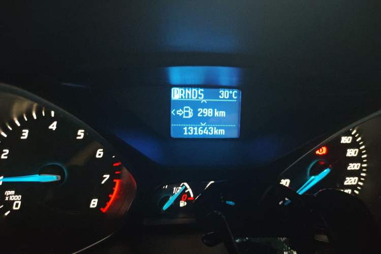 Used Ford Focus 2012 Hatchback 1.6L Automatic Fashion Edition Odometer Close Up