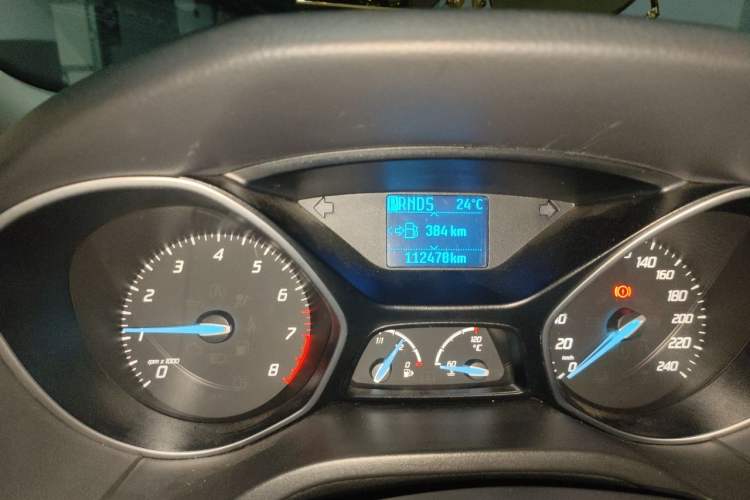 Used Ford Focus 2012 Hatchback 1.6L Automatic Fashion Edition Odometer Close Up