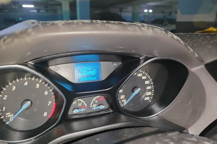 Used Ford Focus 2012 Sedan 1.6L Automatic Fashion Edition Odometer Close Up