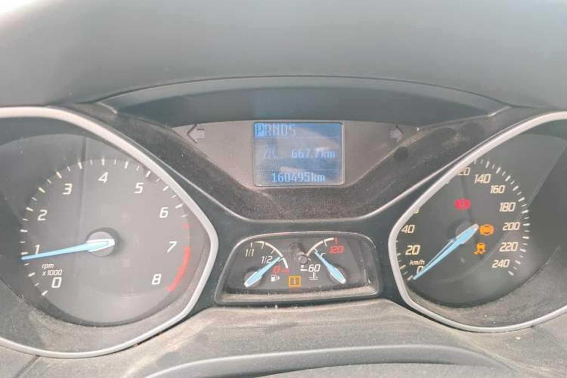 Used Ford Focus 2012 Hatchback 1.6L Automatic Comfort Model Odometer Close Up