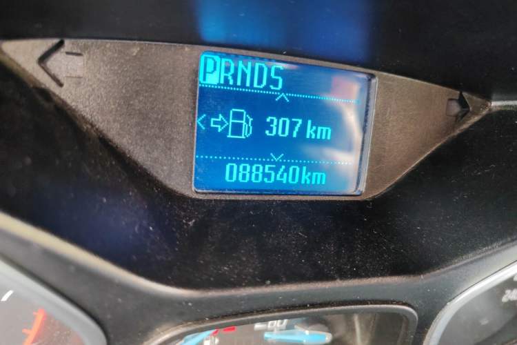 Used Ford Focus 2012 Sedan 1.6L Automatic Fashion Edition Odometer Close Up