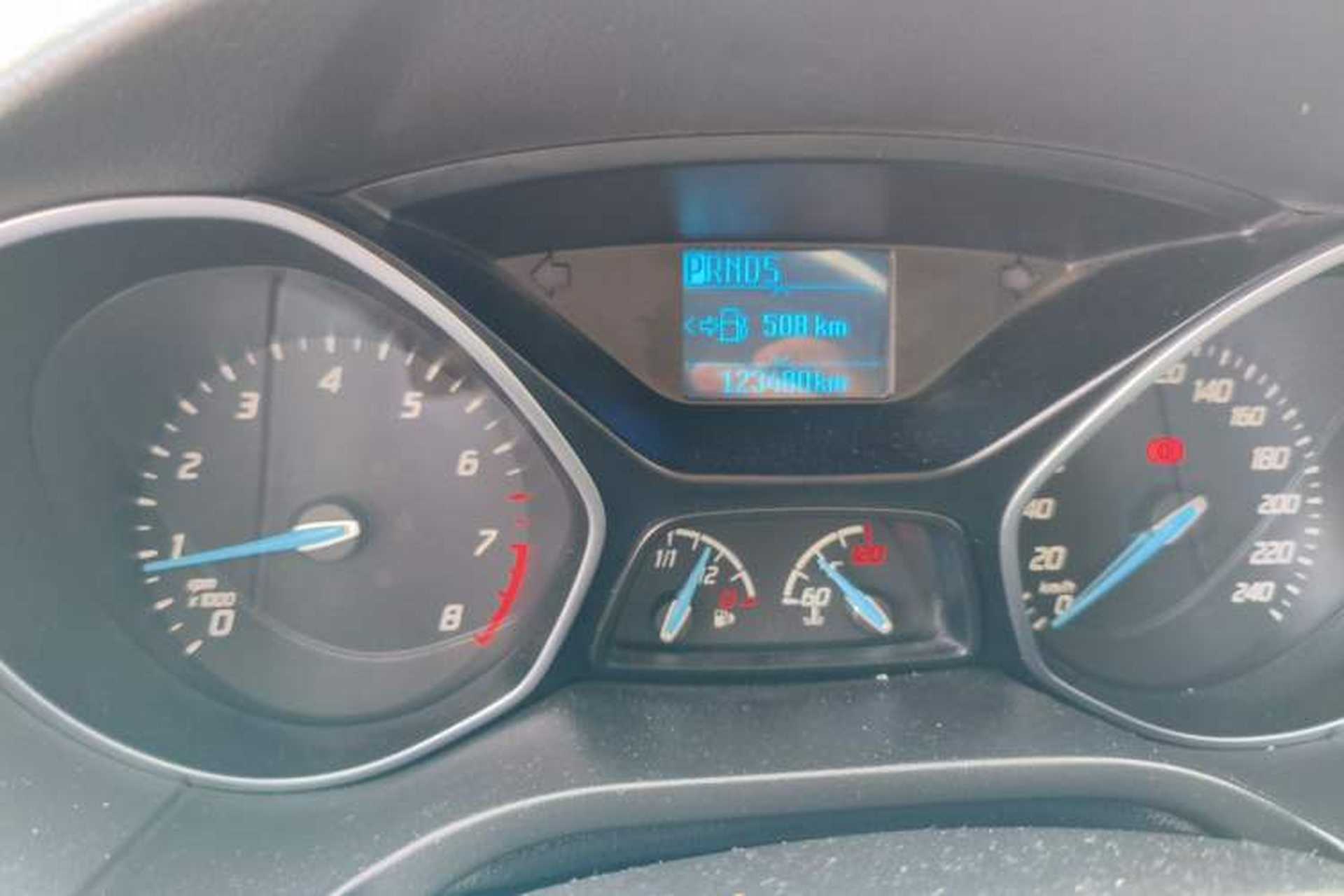 Used Ford Focus 2012 Hatchback 1.6L Automatic Fashion Edition Odometer Close Up