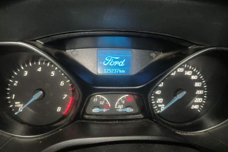 Used Ford Focus 2012 Hatchback 1.6L Automatic Fashion Edition Odometer Close Up
