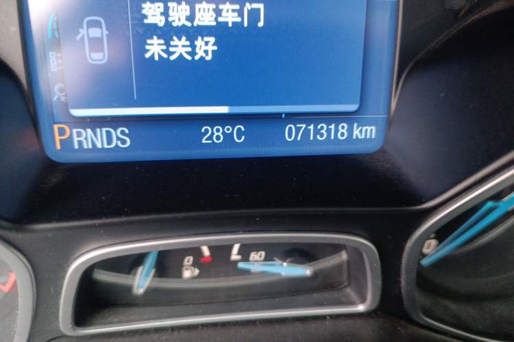 Used Ford Focus 2012 Hatchback 2.0L Automatic Luxury Sport Model Odometer Close Up