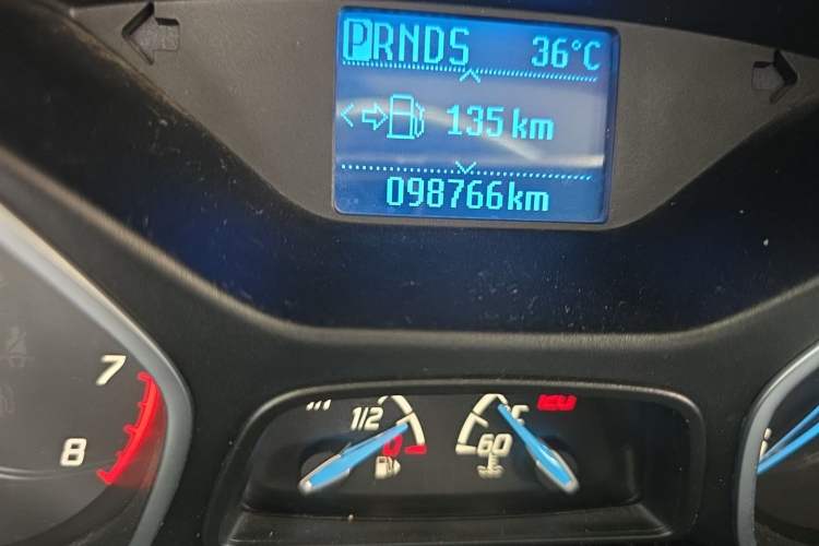 Used Ford Focus 2012 Hatchback 1.6L Automatic Fashion Edition Odometer Close Up