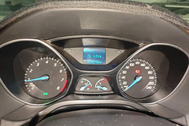 Used Ford Focus 2012 Hatchback 1.6L Automatic Fashion Edition Odometer Close Up