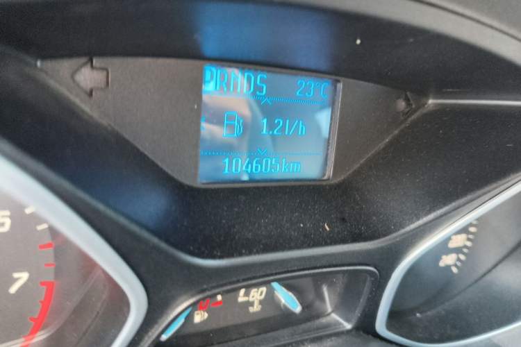 Used Ford Focus 2012 Sedan 1.6L Automatic Prestige Model Odometer Close Up