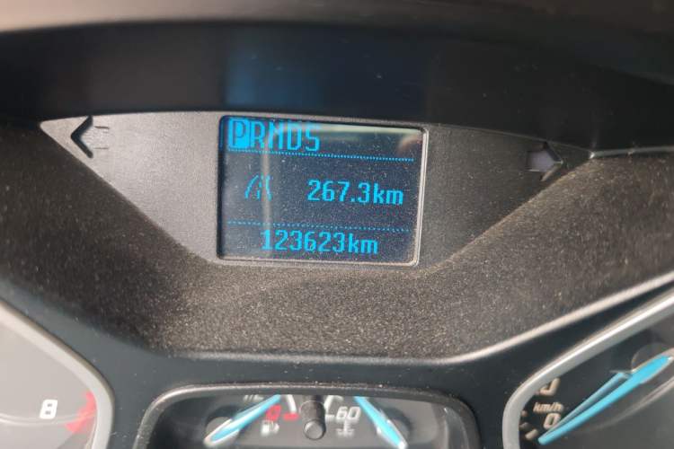 Used Ford Focus 2012 Hatchback 1.6L Automatic Comfort Model Odometer Close Up