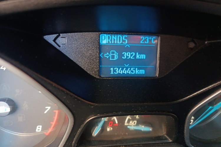 Used Ford Focus 2012 Hatchback 1.6L Automatic Fashion Edition Odometer Close Up