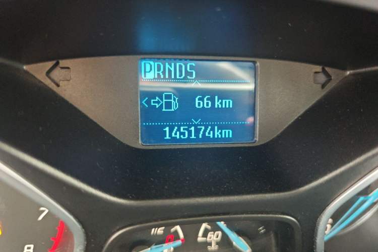 Used Ford Focus 2012 Sedan 1.6L Automatic Fashion Edition Odometer Close Up